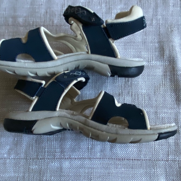 Naturalizer Womens Blue Leather Straps Vacation Beach Summer Sandals- Sz- 7 - Picture 10 of 15